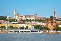 Donau_Ungarn_Budapest_Blick auf Fischerbastei